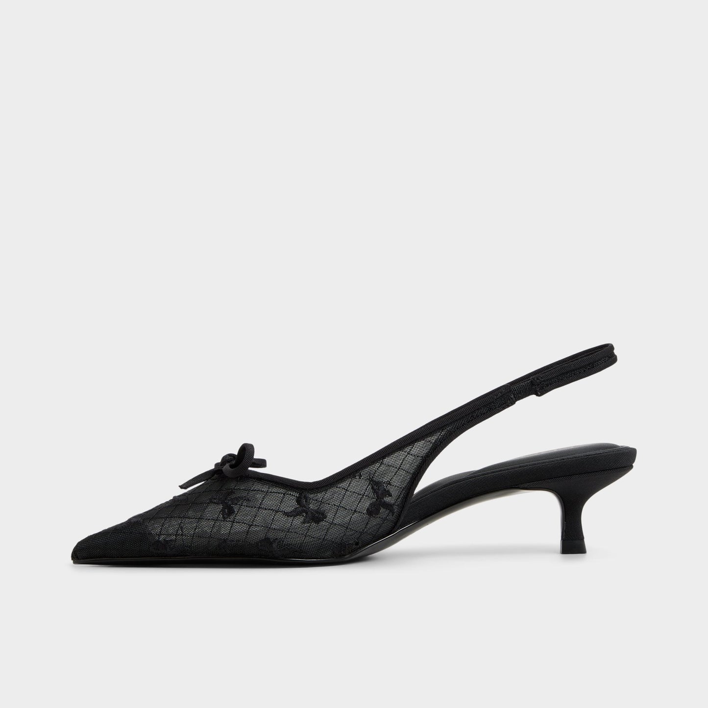 Azaro in Other Black 14151901 - Slingback heel, Kitten heel - Other black