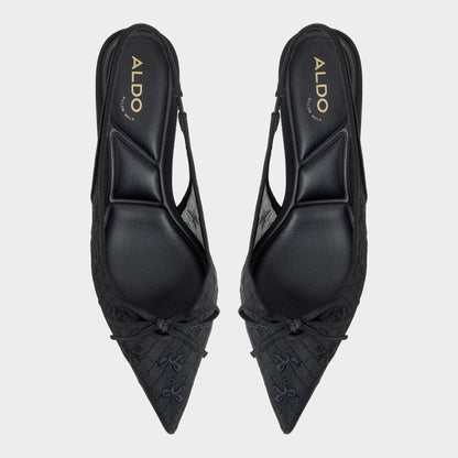 Azaro in Other Black 14151901 - Slingback heel, Kitten heel - Other black