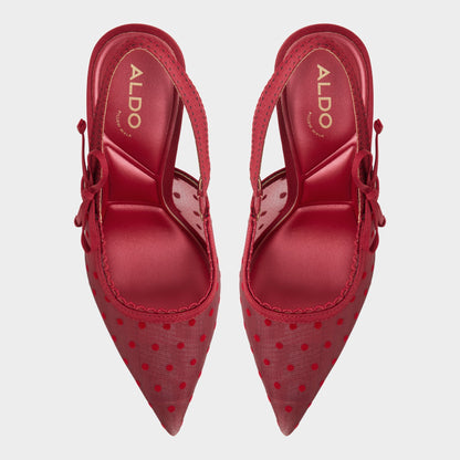 Hennie in Dark Red 14151902 - Slingback heel, Stiletto heel - Dark red