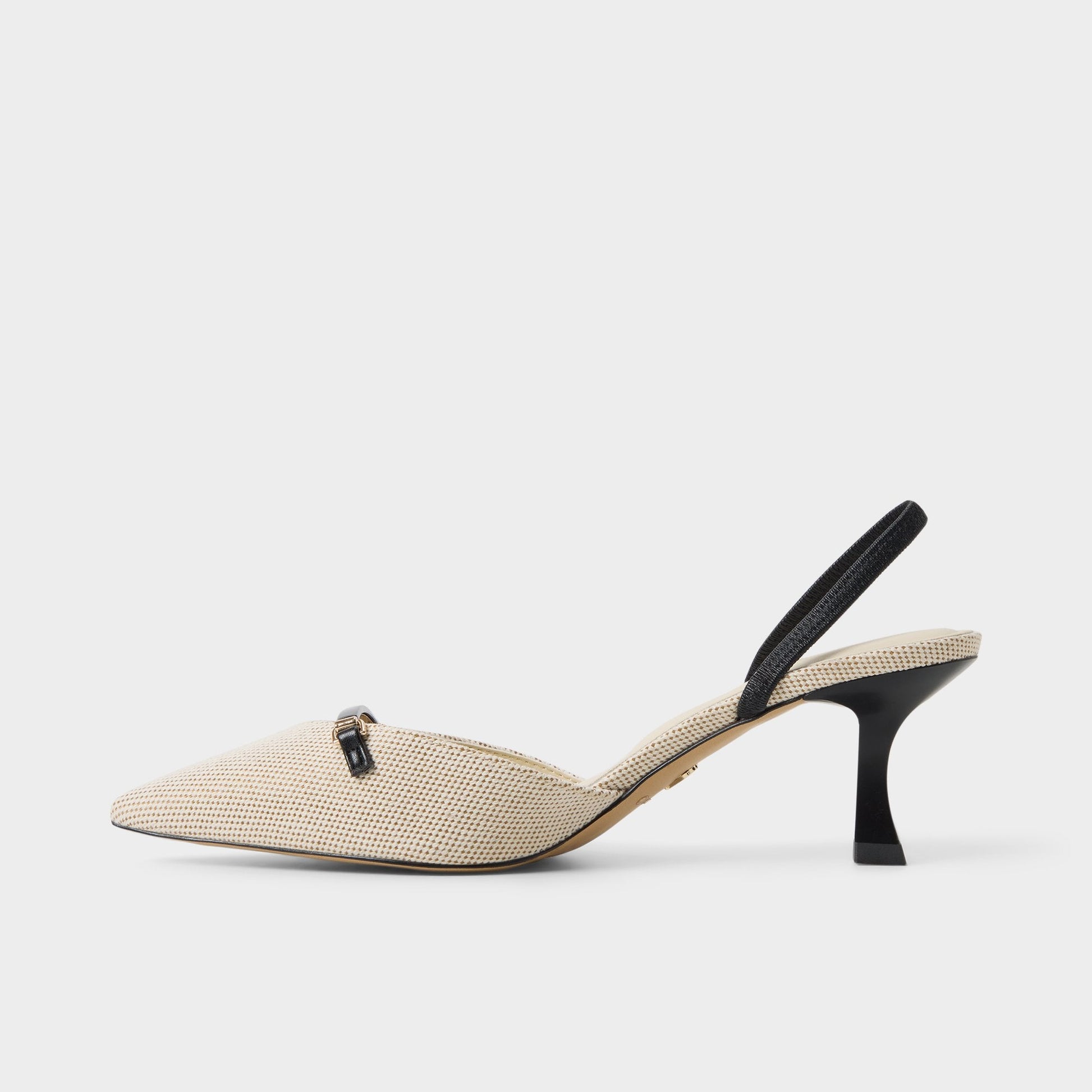 Nailah Open Natural Women's Kitten heels - Slingback heel, Kitten heel - Open natural