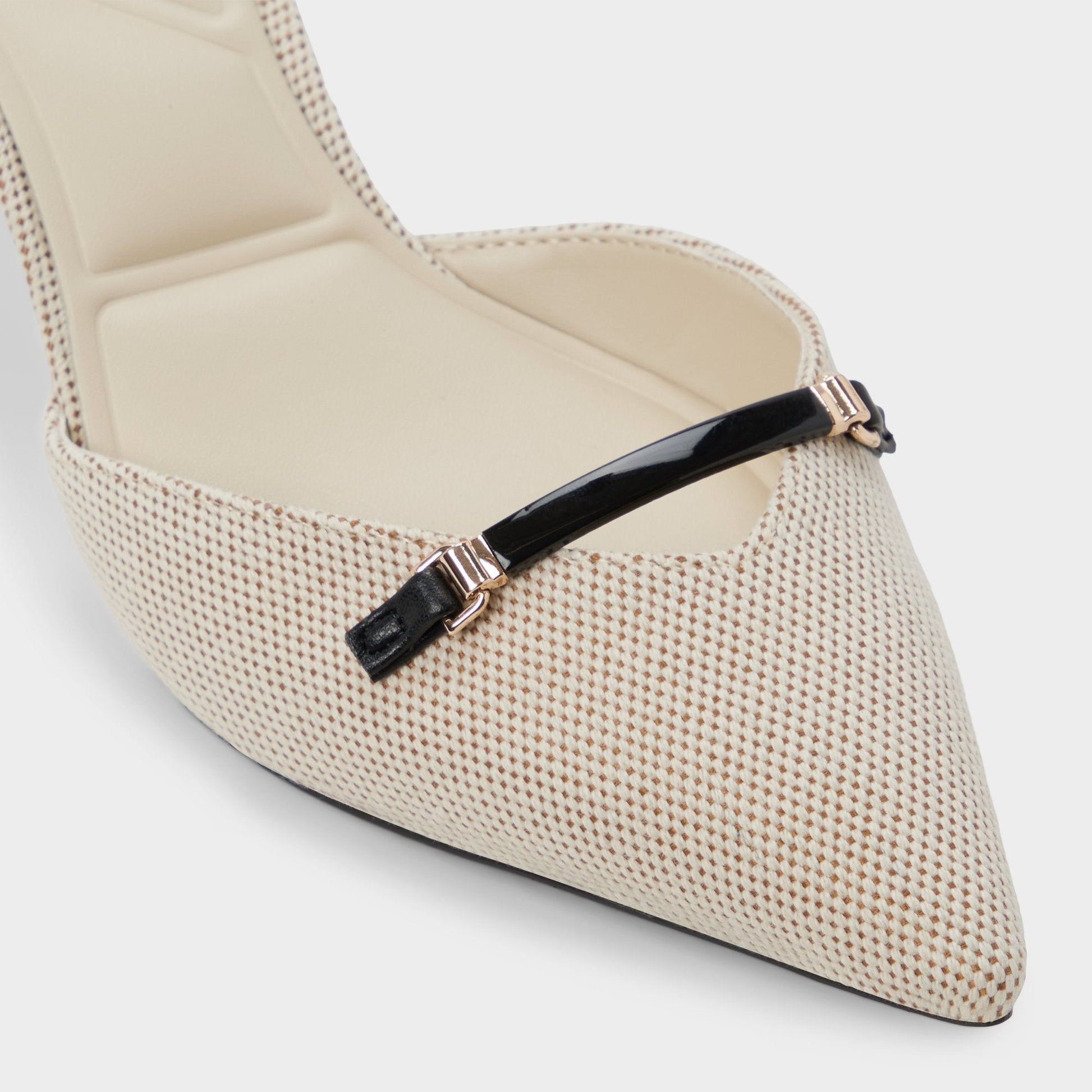 Nailah Open Natural Women's Kitten heels - Slingback heel, Kitten heel - Open natural