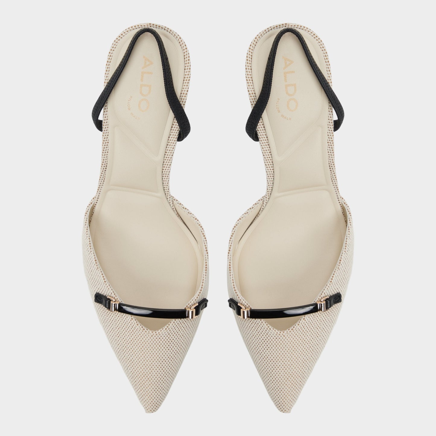 Nailah Open Natural Women's Kitten heels - Slingback heel, Kitten heel - Open natural