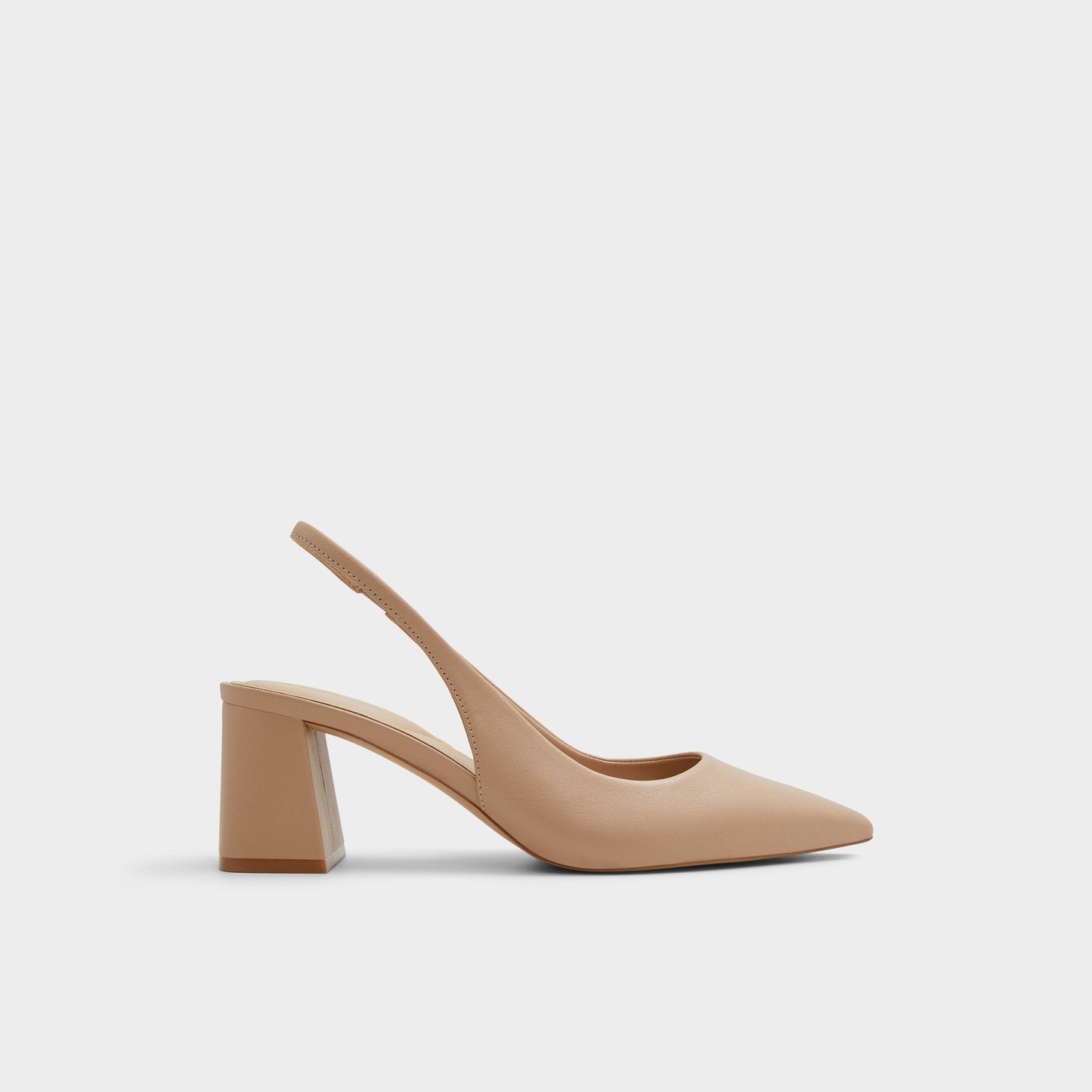 Uliana Beige Women's Block heels - Slingback heel, Block heel - Beige