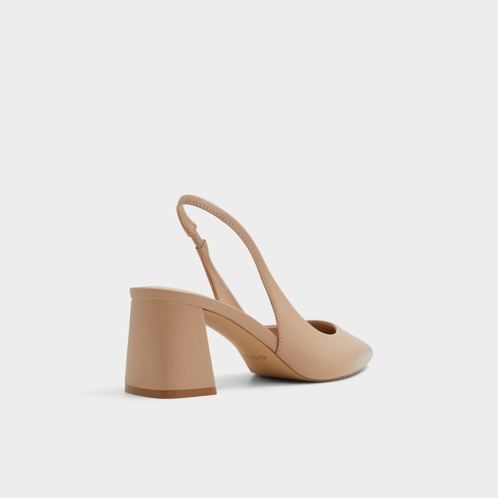 Uliana Beige Women's Block heels - Slingback heel, Block heel - Beige