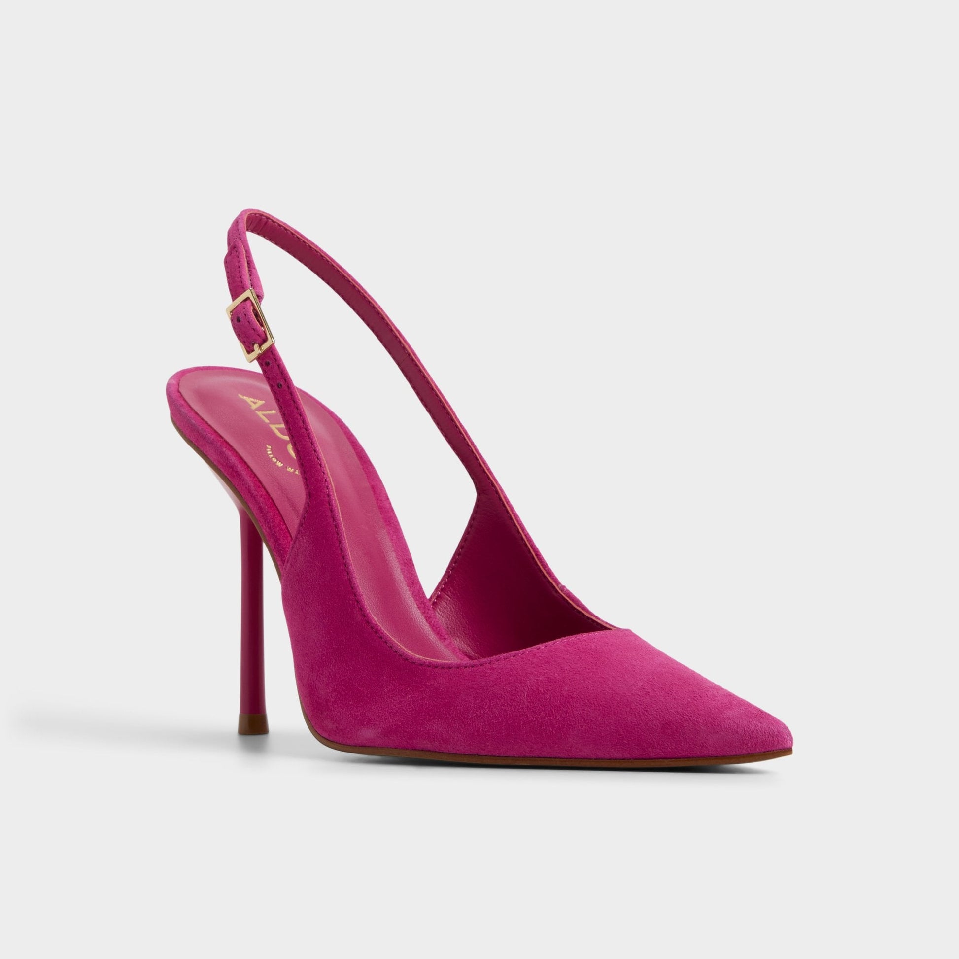 Serrah in Dark Pink - Pump, Stiletto heel - Dark pink