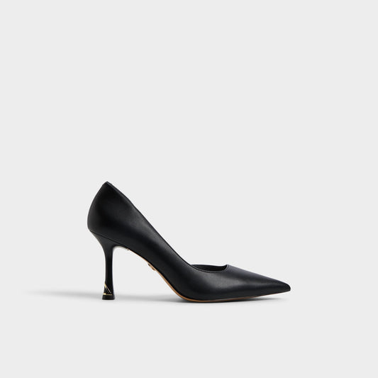 Livianna Black Women's Pumps - Pump, Stiletto heel - Black