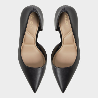 Livianna Black Women's Pumps - Pump, Stiletto heel - Black