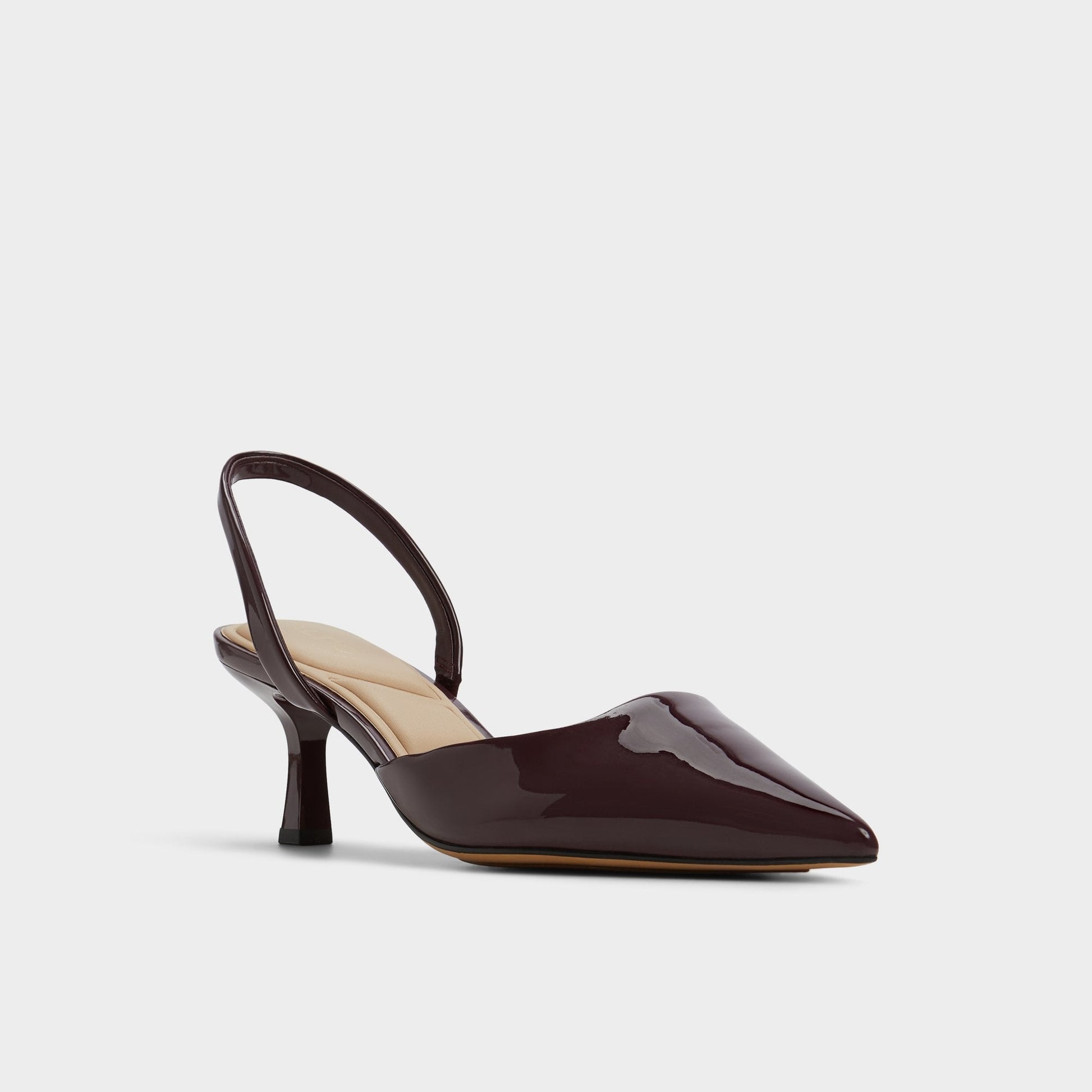 Gavedessi Bordo Women's Kitten heels - Slingback heel, Kitten heel - Bordo