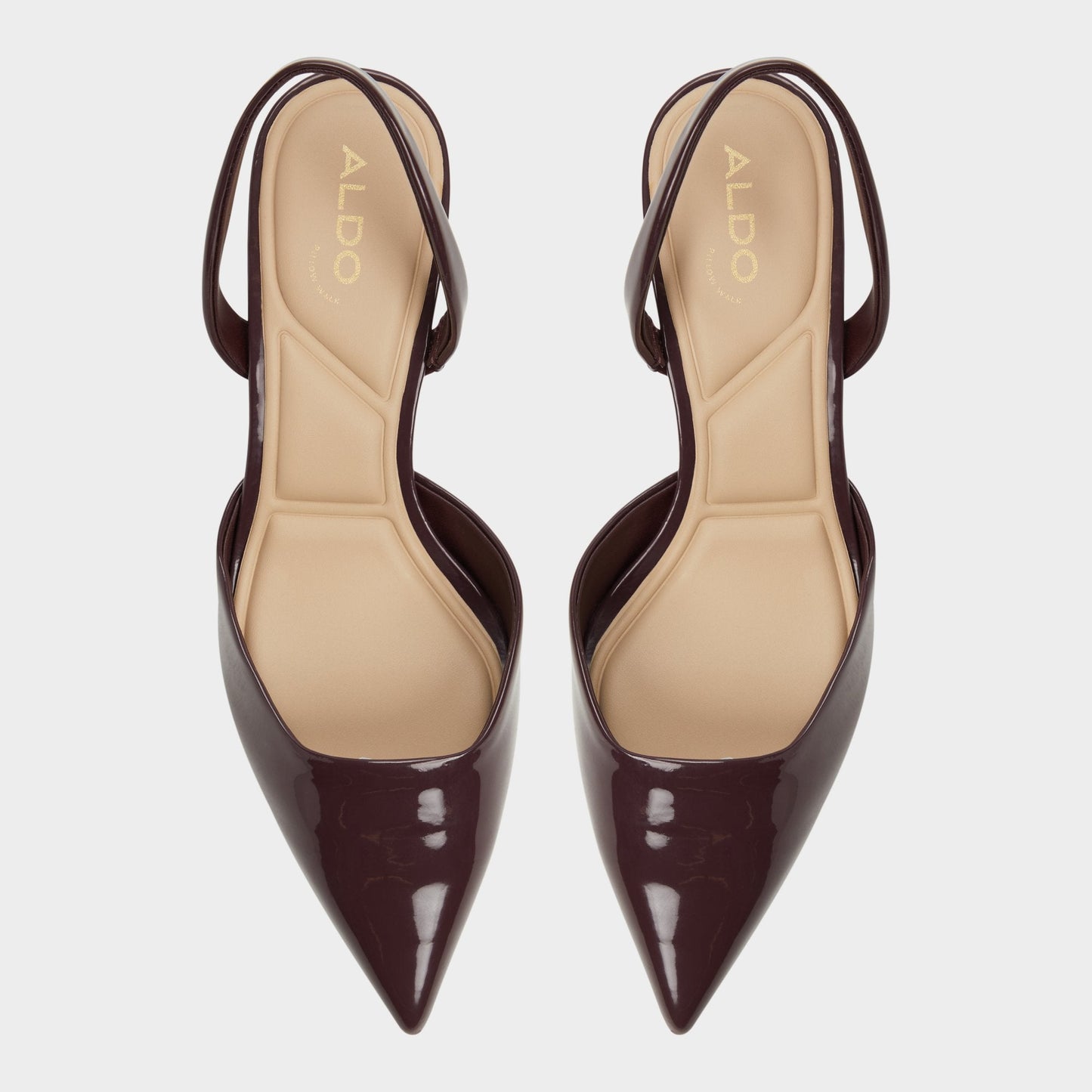 Gavedessi Bordo Women's Kitten heels - Slingback heel, Kitten heel - Bordo