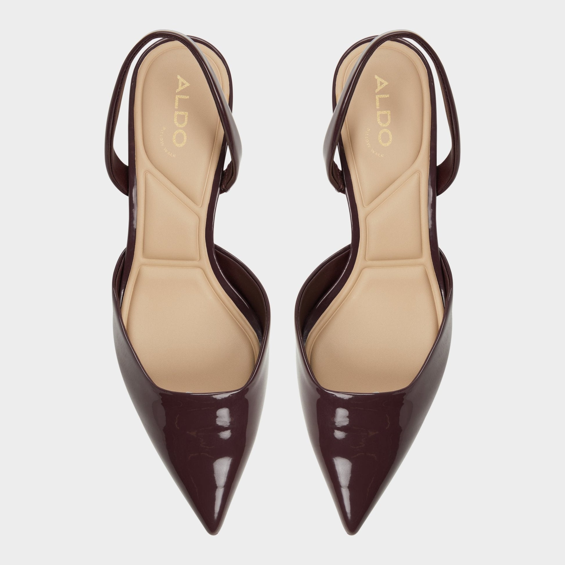 Gavedessi Bordo Women's Kitten heels - Slingback heel, Kitten heel - Bordo