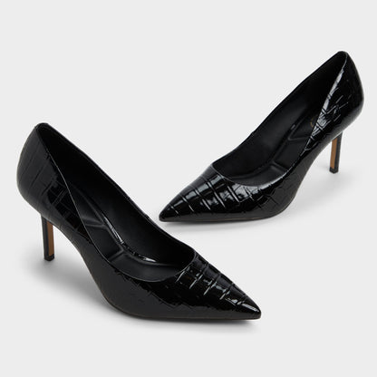 Kaitie Black Women's Pumps - Pump, Stiletto heel - Black