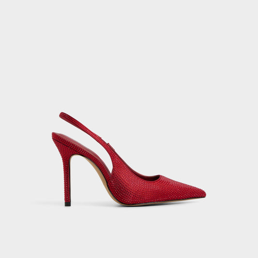 Lovebloom in Xt Dark Red - Slingback heel, Stiletto heel - Dark red