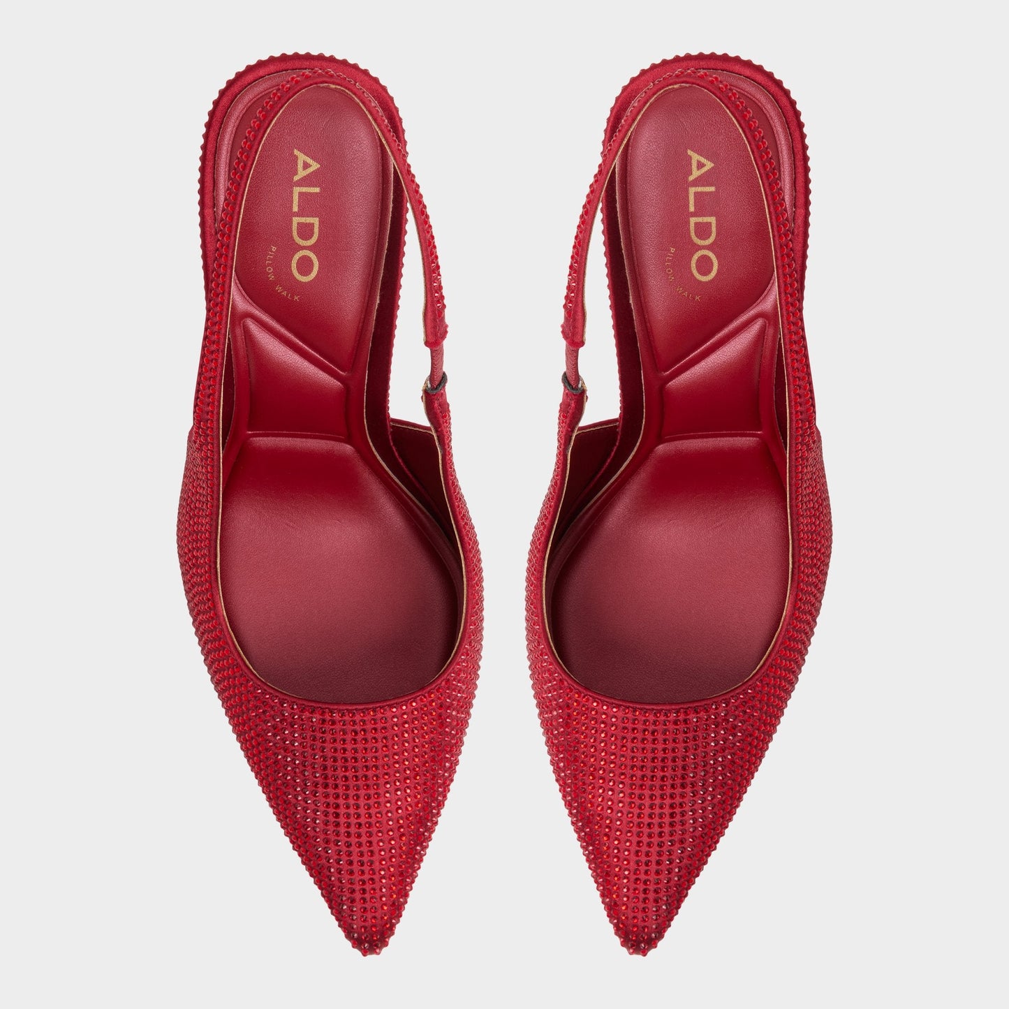 Lovebloom in Xt Dark Red - Slingback heel, Stiletto heel - Dark red