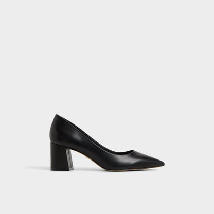 Ybalelin Black Women's Block heels - Pump, Block heel - Black