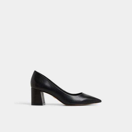 Ybalelin Black Women's Block heels - Pump, Block heel - Black