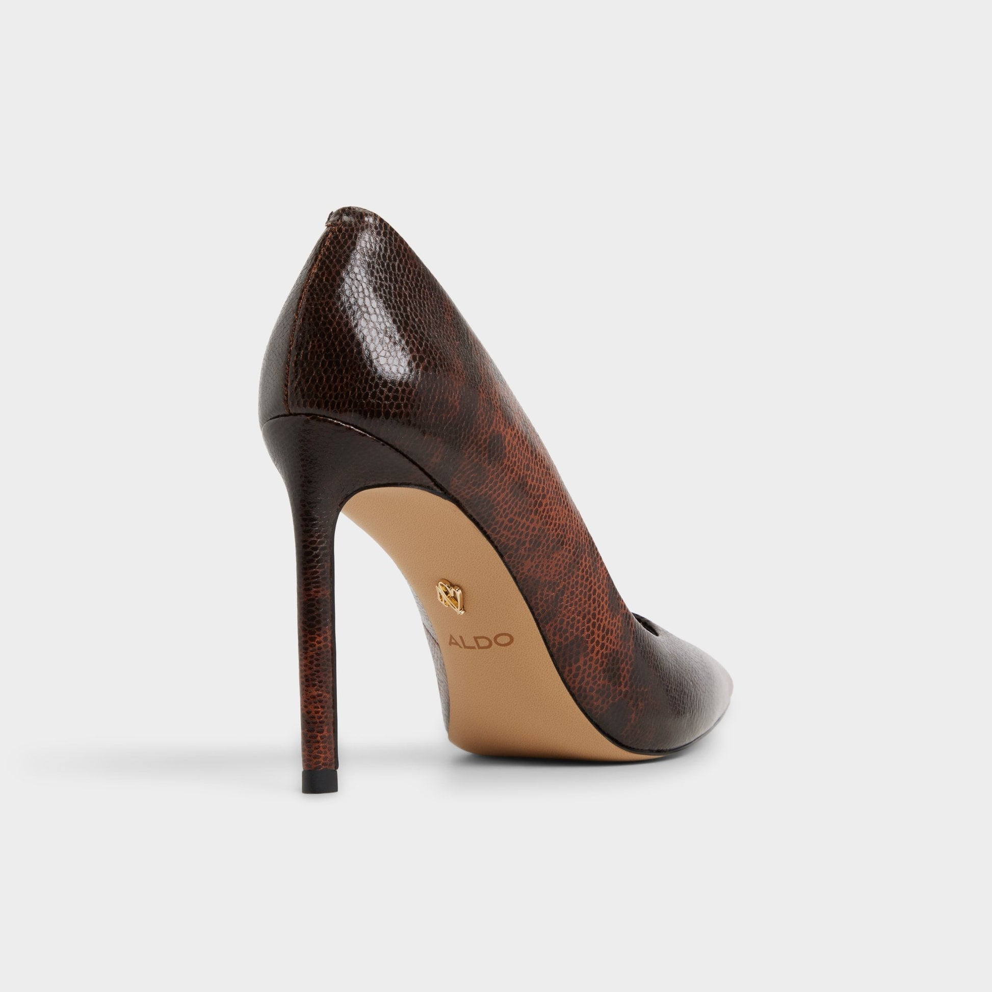 Stessy2 in 0 Open Brown - Pump, Stiletto heel - Open brown