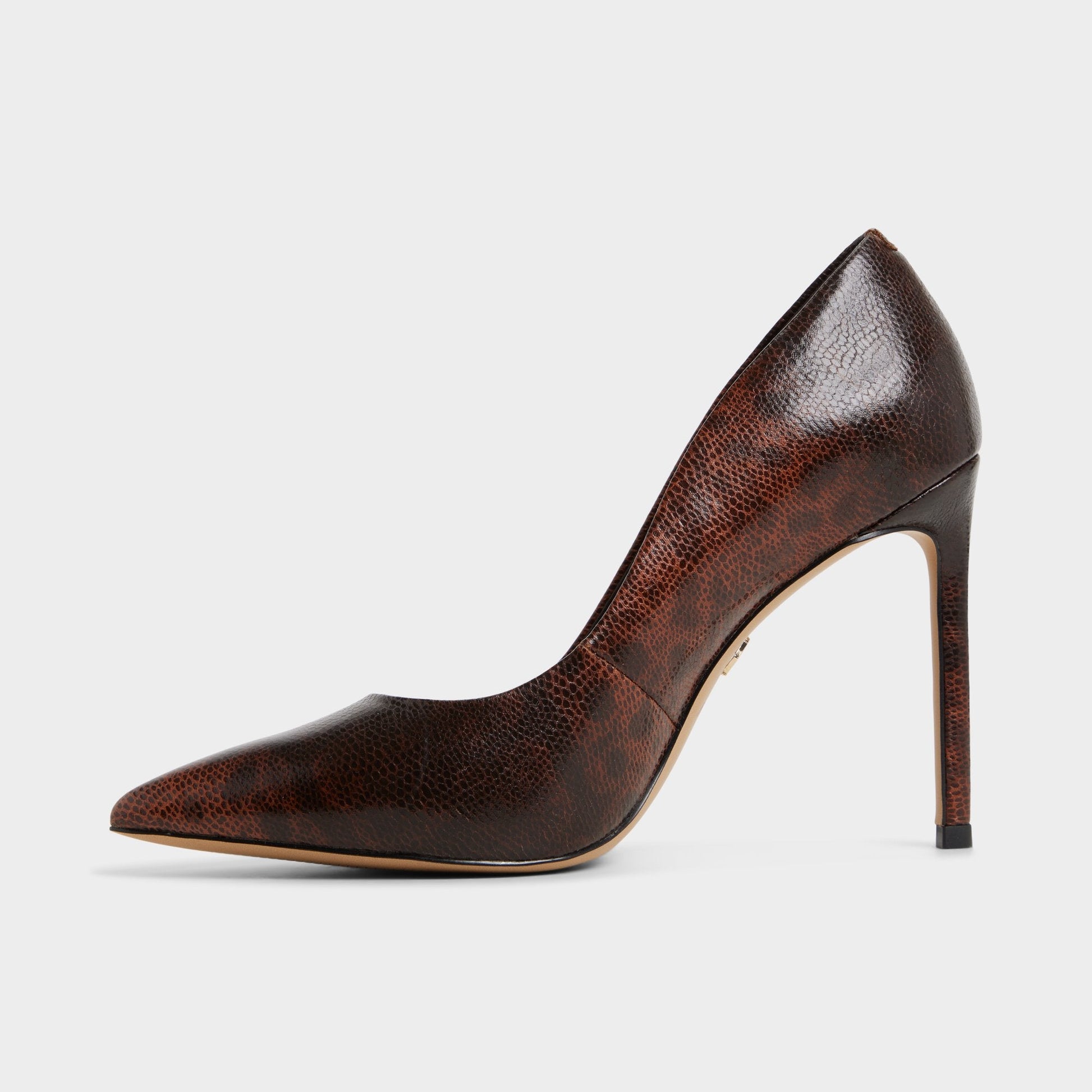 Stessy2 in 0 Open Brown - Pump, Stiletto heel - Open brown
