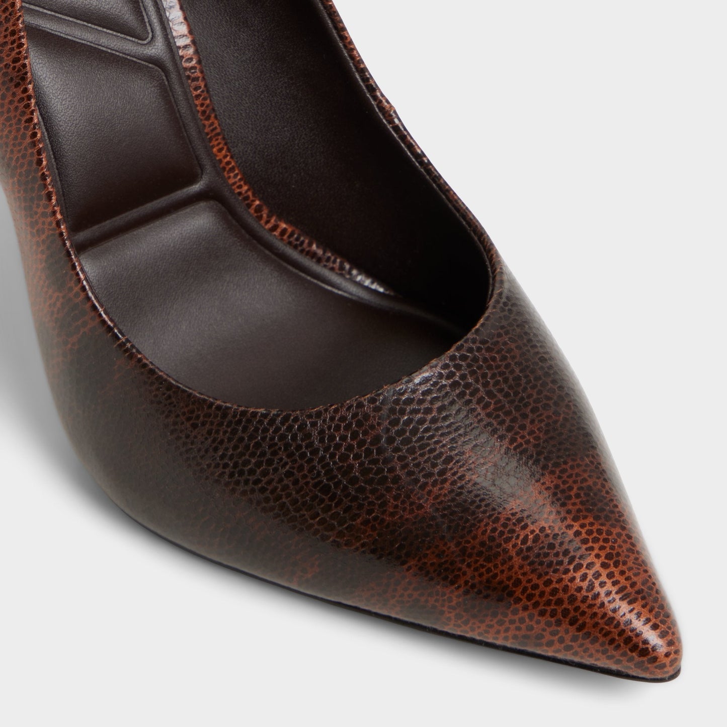 Stessy2 in 0 Open Brown - Pump, Stiletto heel - Open brown