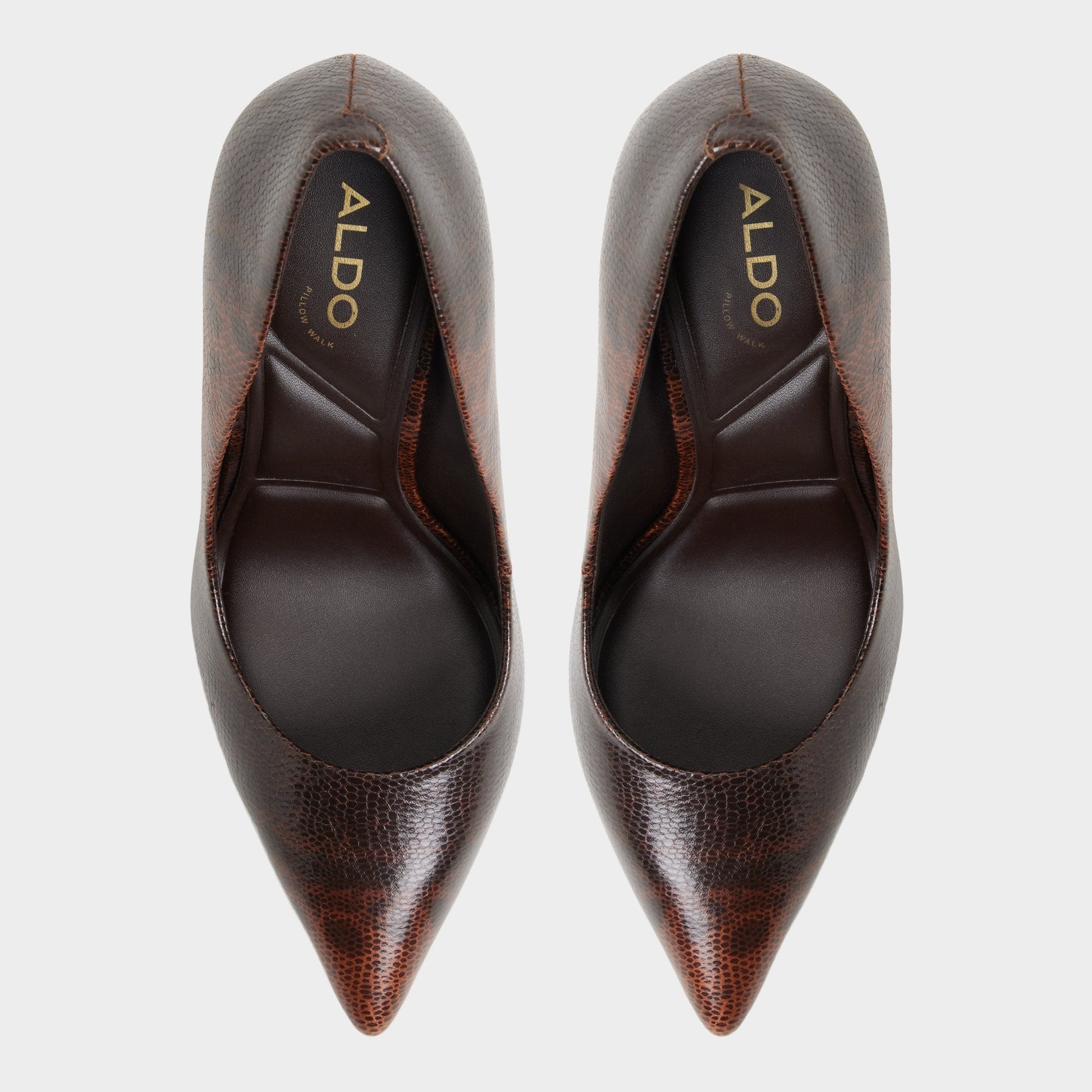 Stessy2 in 0 Open Brown - Pump, Stiletto heel - Open brown