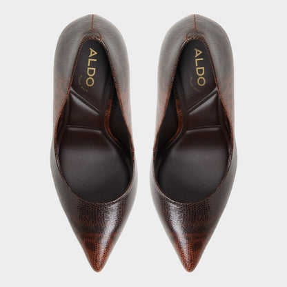 Stessy2 in 0 Open Brown - Pump, Stiletto heel - Open brown