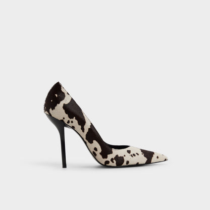Emelie in Open Brown - Pump, Stiletto heel - Open brown