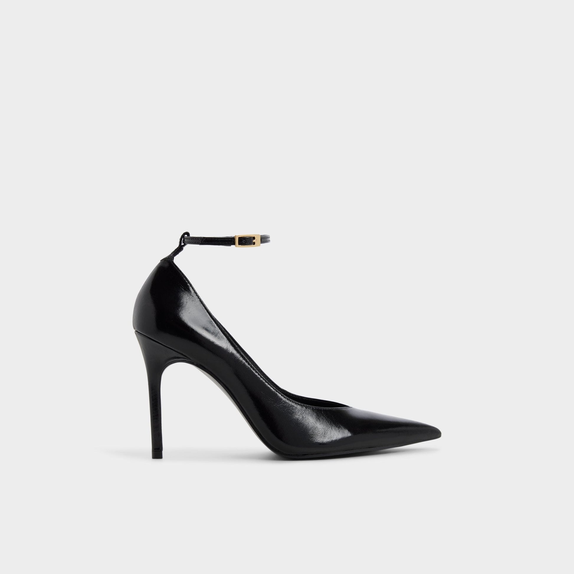 Zaira in Black - Pump, Stiletto heel - Black