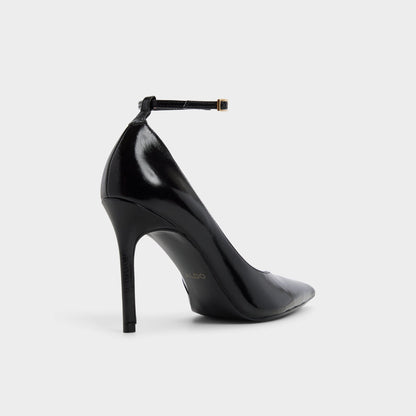 Zaira in Black - Pump, Stiletto heel - Black