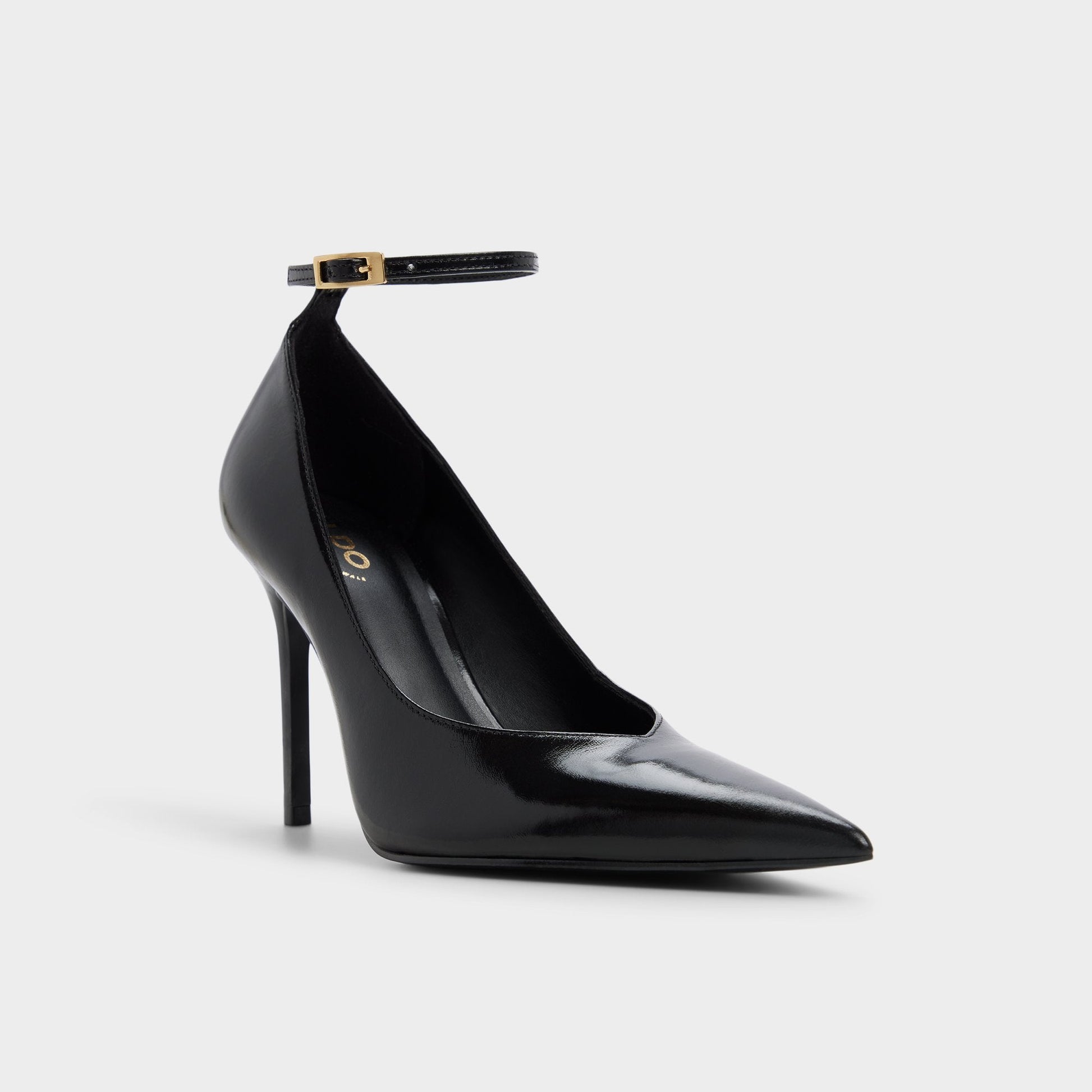 Zaira in Black - Pump, Stiletto heel - Black