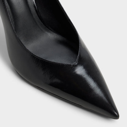 Zaira in Black - Pump, Stiletto heel - Black