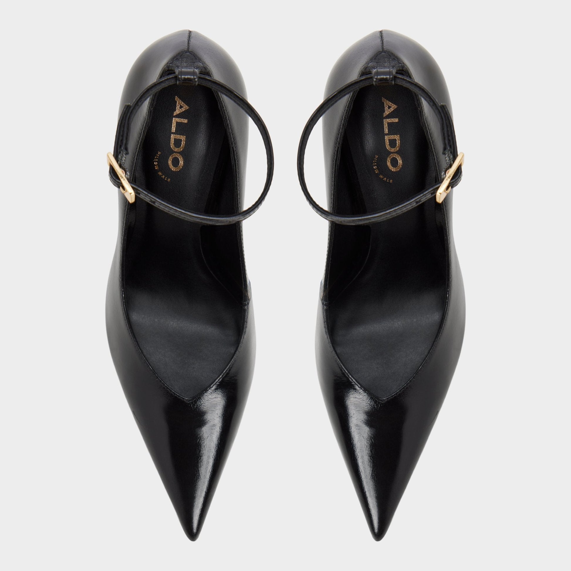 Zaira in Black - Pump, Stiletto heel - Black