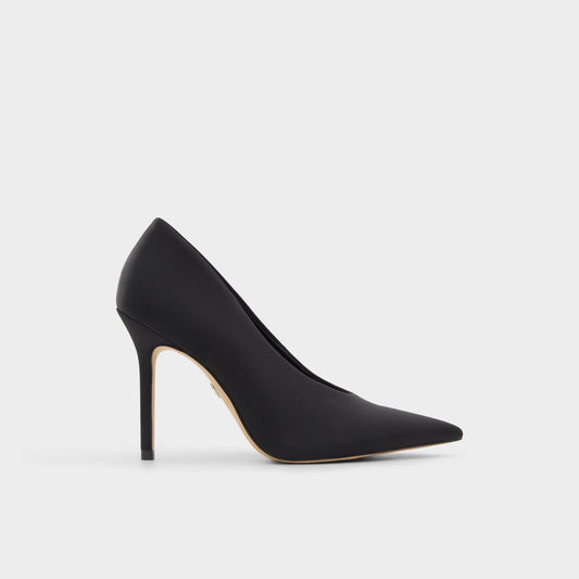 Lessy in Black - Pump, Stiletto heel - Black