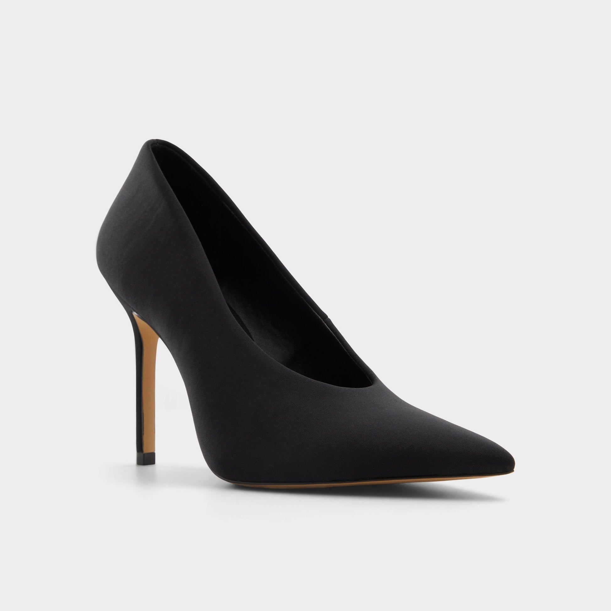 Lessy in Black - Pump, Stiletto heel - Black