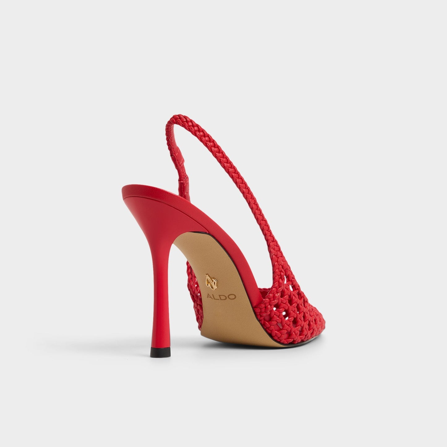 Petras Bright Red Women's Slingbacks - Slingback heel - Bright Red