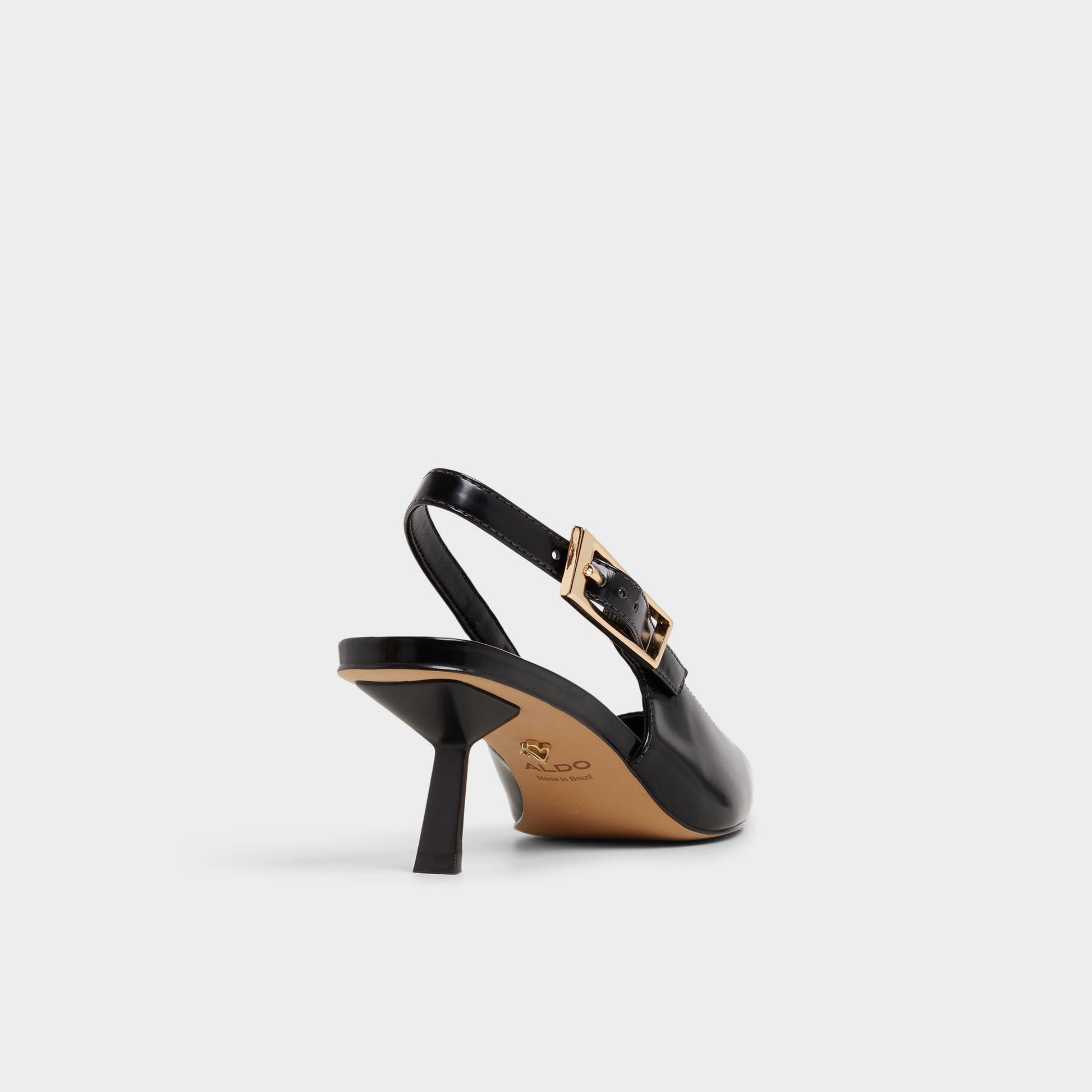 Nealie in Black 14139075 - Slingback heel, Kitten heel - Black