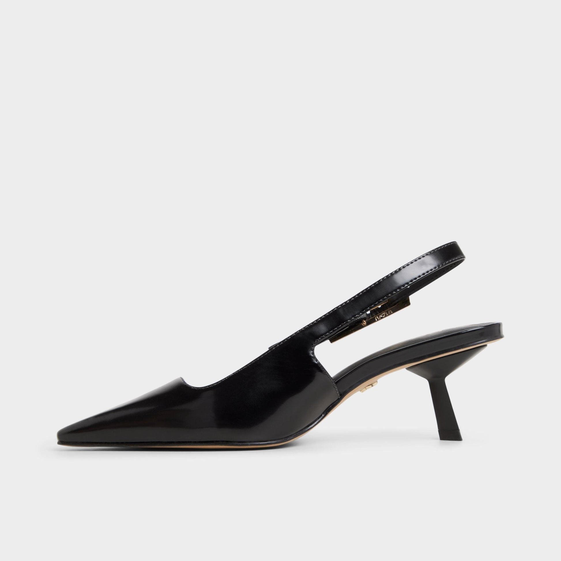 Nealie in Black 14139075 - Slingback heel, Kitten heel - Black