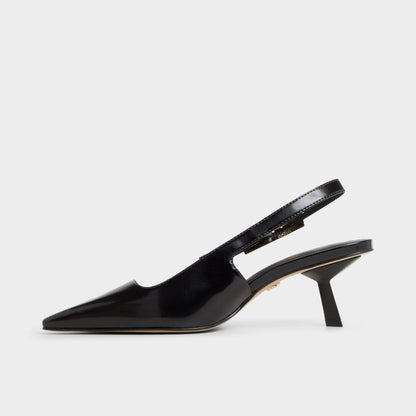 Nealie in Black 14139075 - Slingback heel, Kitten heel - Black