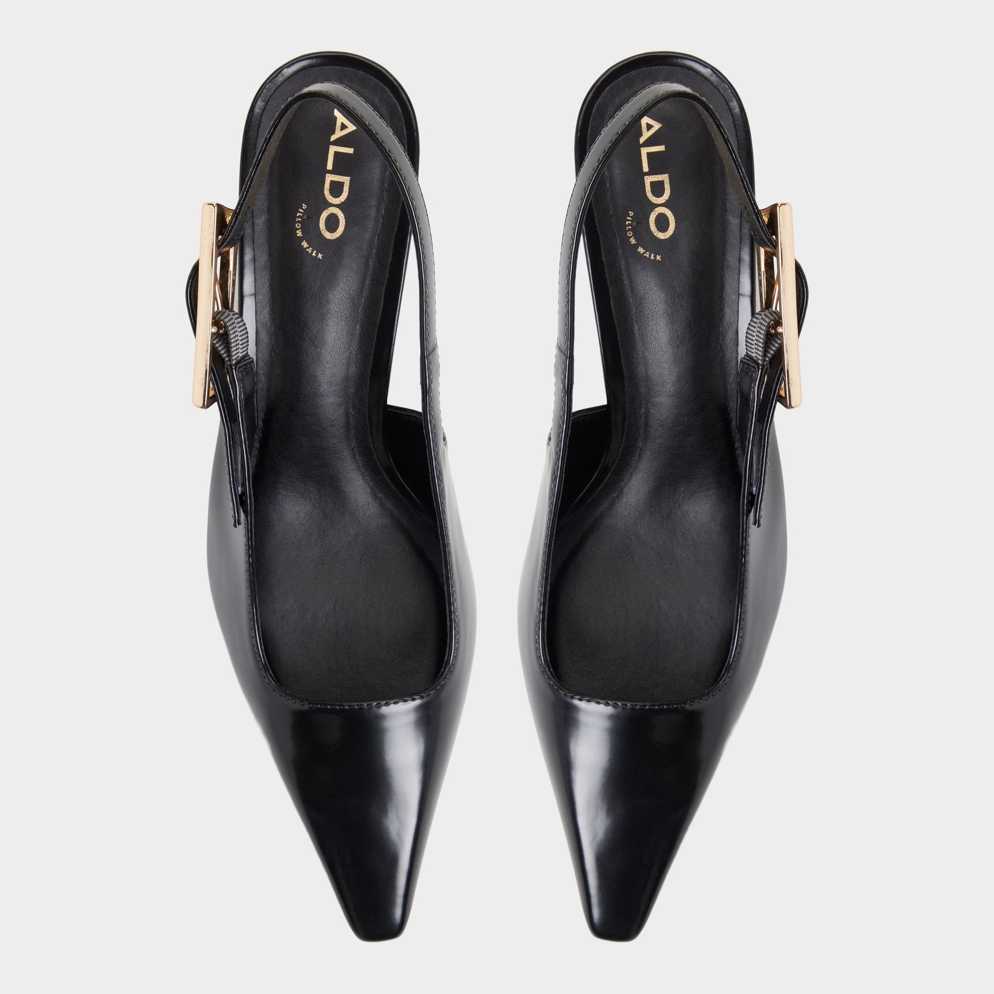 Nealie in Black 14139075 - Slingback heel, Kitten heel - Black