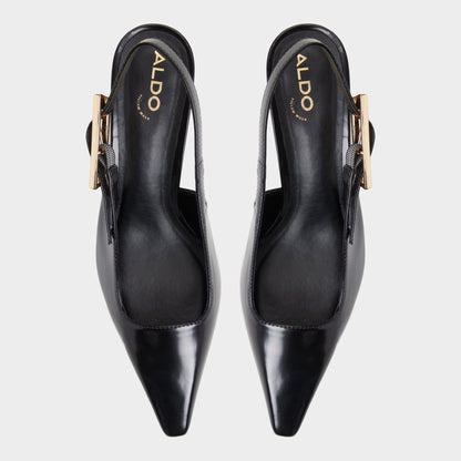 Nealie in Black 14139075 - Slingback heel, Kitten heel - Black