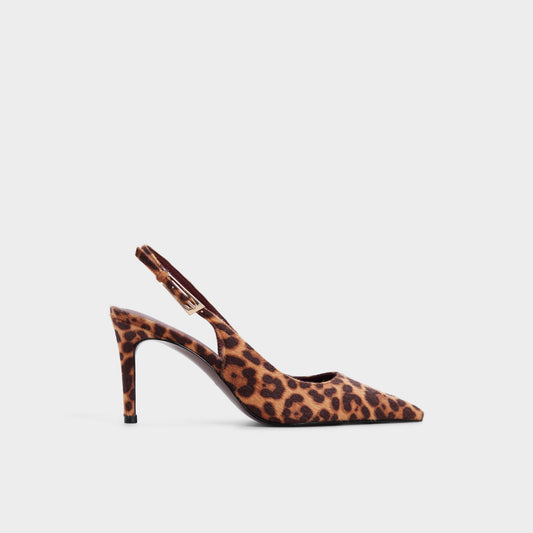 Syliaa in Black Gold Multi - Slingback heel - Black/gold multi