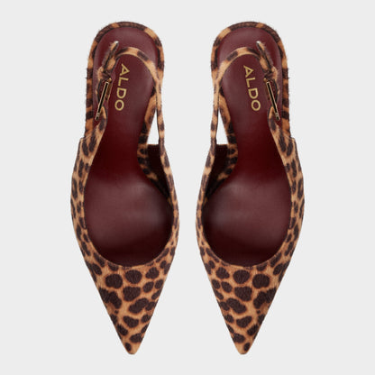 Syliaa in Black Gold Multi - Slingback heel - Black/gold multi