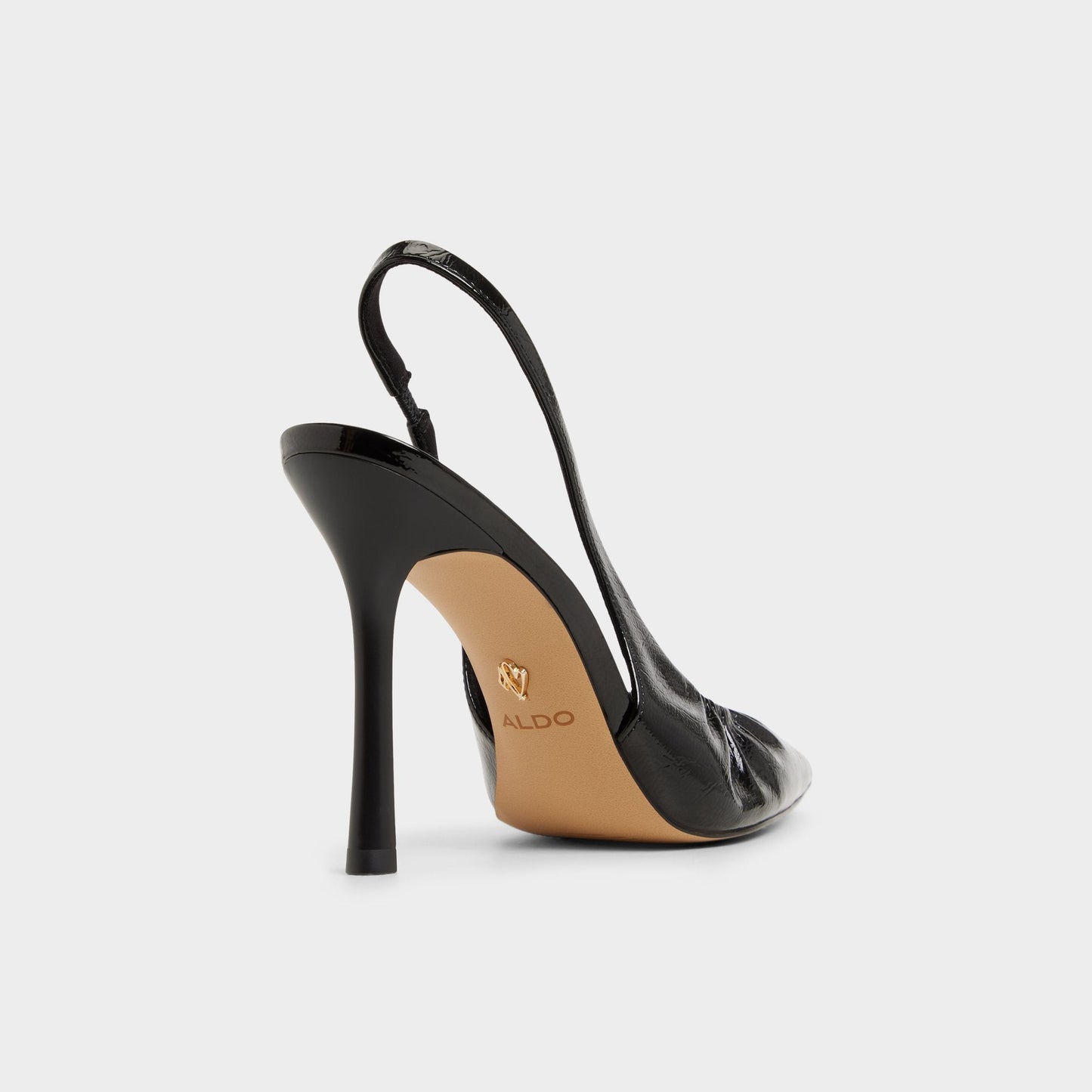 Mystie Black Women's Slingbacks - Slingback heel, Stiletto heel - Black