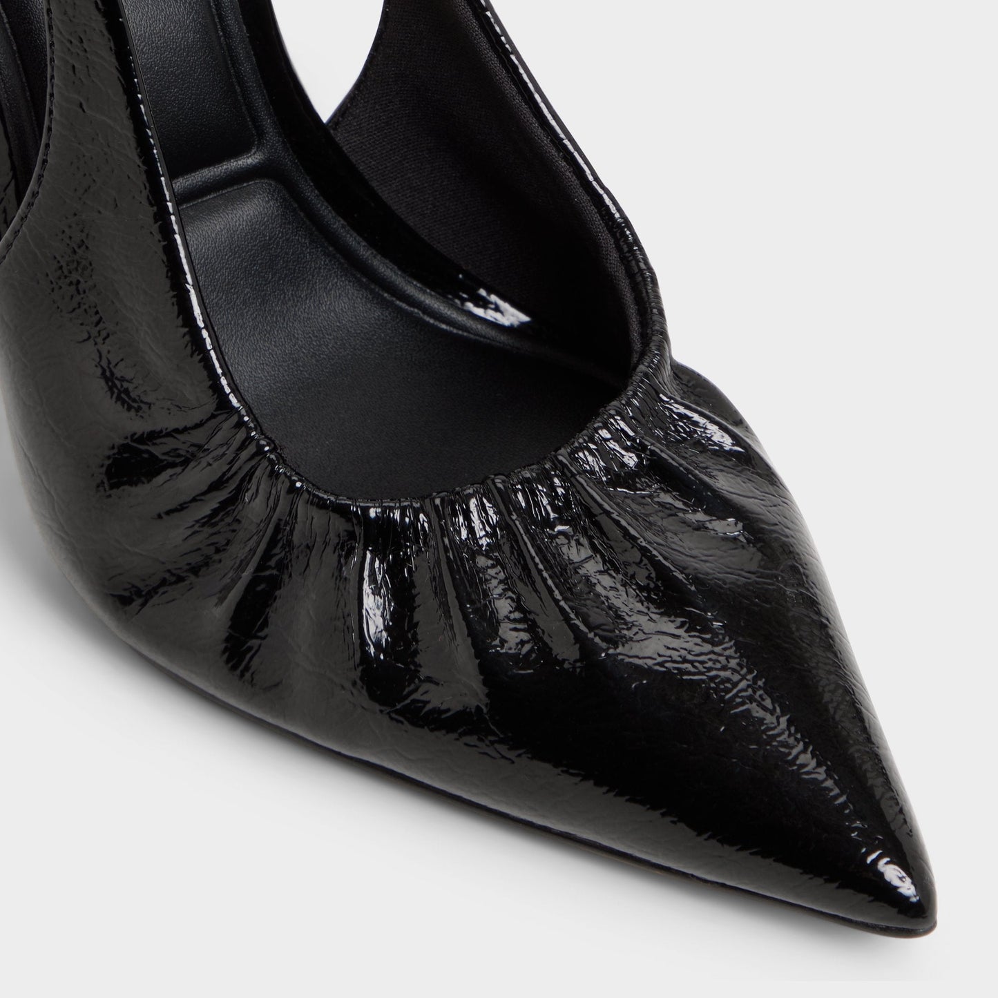 Mystie Black Women's Slingbacks - Slingback heel, Stiletto heel - Black