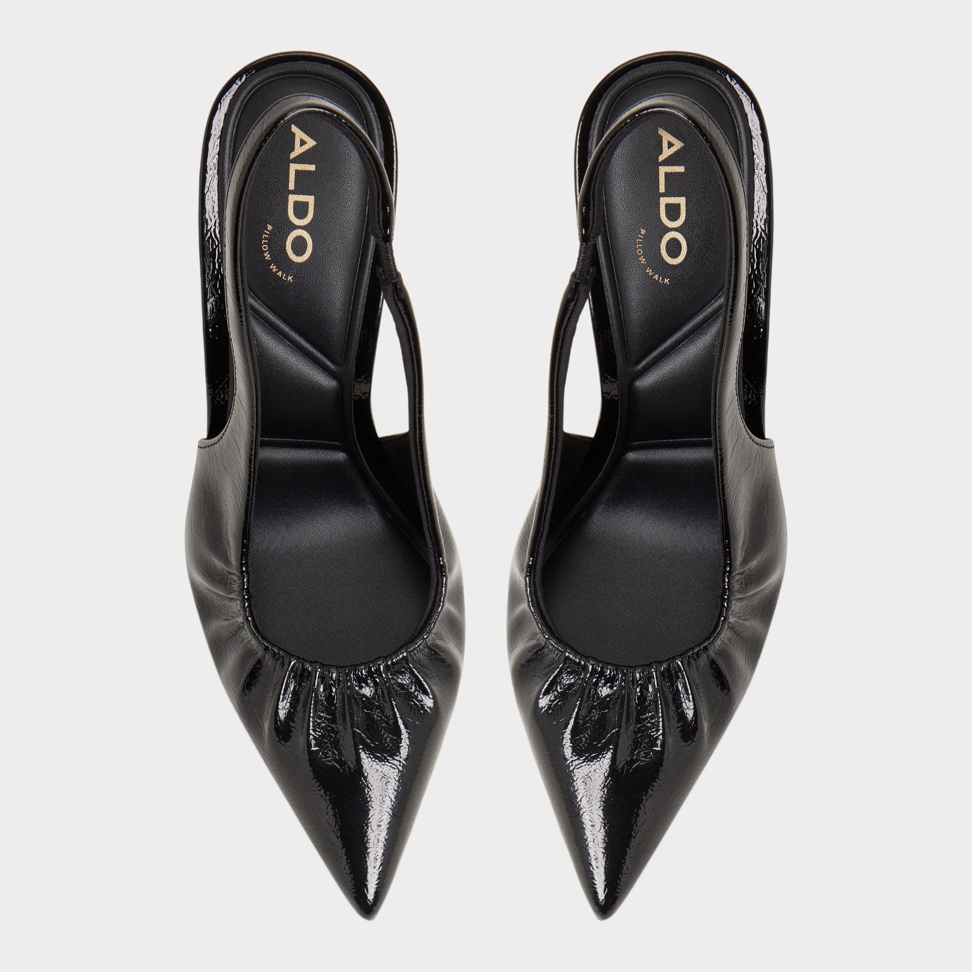 Mystie Black Women's Slingbacks - Slingback heel, Stiletto heel - Black