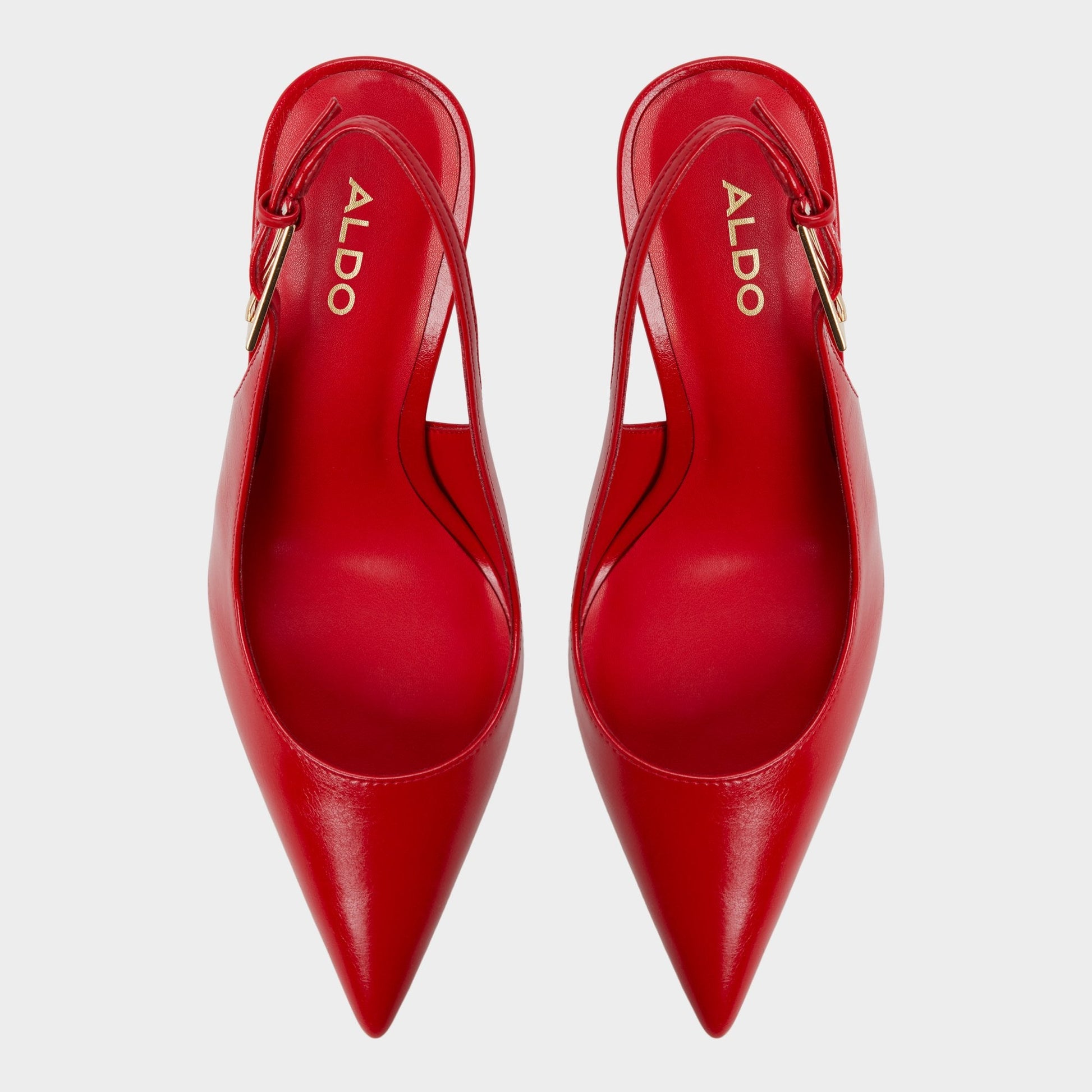 Syliaa in Red - Slingback heel - Red