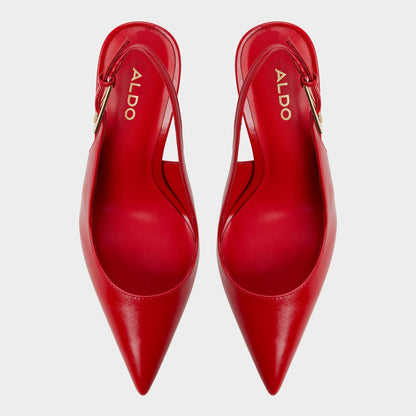 Syliaa in Red - Slingback heel - Red