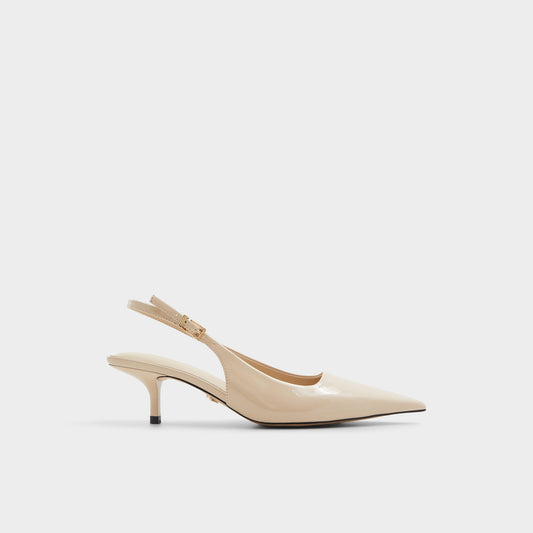 Josita Medium Beige Women's Kitten heels - Slingback heel, Kitten heel - Medium Beige