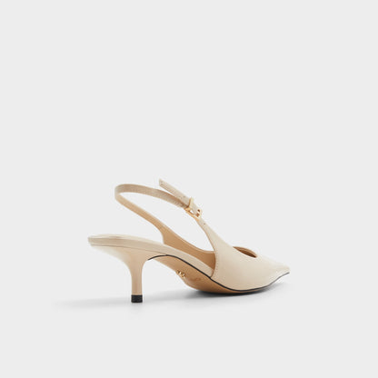 Josita Medium Beige Women's Kitten heels - Slingback heel, Kitten heel - Medium Beige