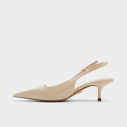 Josita Medium Beige Women's Kitten heels - Slingback heel, Kitten heel - Medium Beige