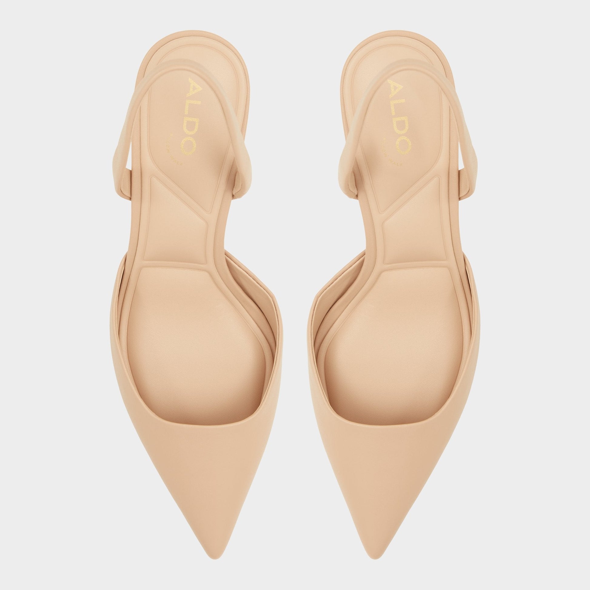 Gavedessi Other Beige Women's Slingbacks - Slingback heel, Kitten heel - Other Beige