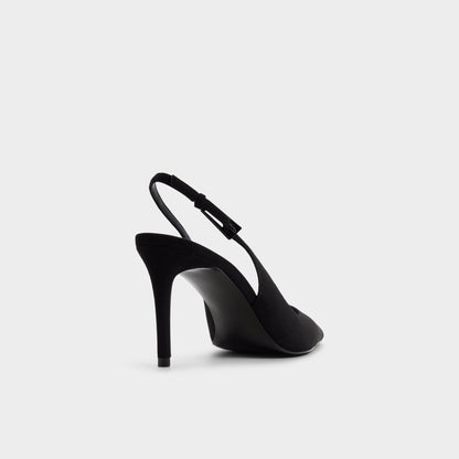 Syliaa in Other Black - Slingback heel - Other black